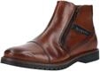Stiefelette BUGATTI "bugatti Stiefelette Leder", Damen, Gr. 43, braun (cognac),