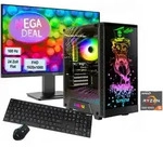 GAMEMAX Gaming-PC-Komplettsystem "MegaDeal Rockstar 2904 AMD Ryzen 5 5500 16GB...