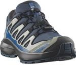 Outdoorschuh SALOMON "XA PRO WP J", Kinder, Gr. 35, spellbound, bluing, wrought iron,