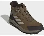 Wanderschuh ADIDAS TERREX "ANYLANDER MID, LEDER", Herren, Gr. 47, braun oxide, light