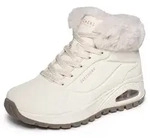 Winterboots SKECHERS "UNO RUGGED-", Damen, Gr. 36, beige (sanftes wei&szlig;),