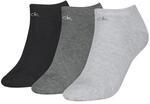 Calvin Klein Sneakersocken "CK WOMEN SNEAKER" 3 Paar, schmales Rippenb&uuml;ndchen,