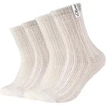 Socken S.OLIVER, Damen, Gr. 43-46, beige (sanftes wei&szlig; melange), Obermaterial:...