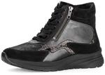 Sneaker GABOR "Sneaker high", Damen, Gr. 35, schwarz, Schuhe Sneaker