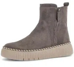 Stiefelette GABOR "Sportliche Stiefelette", Damen, Gr. 37,5, grau, Schuhe...