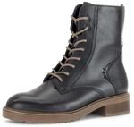 Schn&uuml;rstiefelette GABOR "Schn&uuml;rstiefelette", Damen, Gr. 35, schwarz (blau), Schuhe