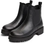 Winterboots TOMMY JEANS "TJW CLEATED CHELSEA BOOTS WL", Damen, Gr. 36, w&auml;rmend,