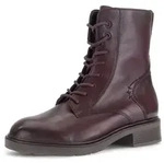Schn&uuml;rstiefelette GABOR "Schn&uuml;rstiefelette", Damen, Gr. 35, braun (rot),...