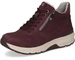 Keilsneaker CAPRICE, Damen, Gr. 37, Synthetik Textil, bordeauxrot, Leder,...