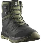 Winterstiefel SALOMON "OUTFROST TS WP", Damen, Gr. 48, gr&uuml;n (olive night,...