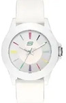 Quarzuhr SKECHERS "ROSENCRANS", wei&szlig; (wei&szlig;, wei&szlig;), Armbanduhren, Damen,...