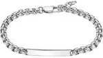 Armband LOTUS "Temptation Game", edelstahlfarben, Armb&auml;nder, Herren, 20,7cm,