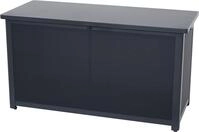 Siena Garden Kissenbox Gestell aus Aluminium, Ranotex Bezug, 135x59x75cm anthrazit