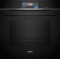 SIEMENS Dampfbackofen iQ700 "HS738G3B2" mit Teleskopauszug nachr&uuml;stbar
