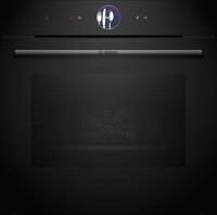 BOSCH Pyrolyse Backofen Serie 8 "HBG7764BG" mit Teleskopauszug nachr&uuml;stbar...