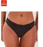 Bikinislip VIVANCE, Damen, Gr. 44/46, schwarz (2x schwarz), Trikot,...
