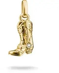 Charm-Einh&auml;nger THOMAS SABO "Cowboyboot-Optik, Schmuck-Anh&auml;nger f&uuml;r Charm-Armband