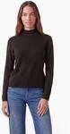 Rollkragenpullover STREET ONE STUDIO, Damen, Gr. 34, braun (charrot braun), Stoff,