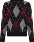 Strickpullover BRAX "Style LIZ", Damen, Gr. 38, bunt (navy), Strick, 34%...