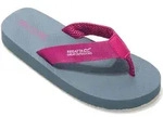 Sandale REGATTA "Catarina", Damen, Gr. 42, grau (grau, pink), Obermaterial: 100%
