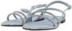 Sandale BUFFALO "Buffalo KIRA SND", Damen, Gr. 38, blau (blau, silber), Baumwolle,