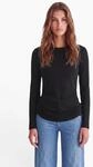 STREET ONE STUDIO Langarmshirt im soften Baumwoll-Mix