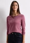 STREET ONE Langarmshirt aus reiner Baumwolle
