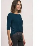 STREET ONE Langarmshirt mit U-Boot-Ausschnitt