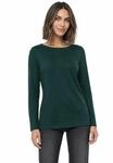 STREET ONE Langarmshirt in Unifarbe