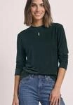 STREET ONE Langarmshirt mit Stehkragen