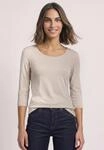 STREET ONE 3/4-Arm-Shirt mit Rundhalsausschnitt