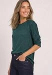 STREET ONE Langarmshirt aus softem Materialmix