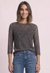 STREET ONE Print-Shirt aus elastischem Materialmix