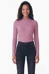 Langarmshirt STREET ONE STUDIO, Damen, Gr. 42, rosa (pearly rose), Stoff, 65%