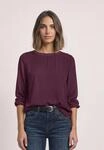 STREET ONE Langarmshirt mit U-Boot-Ausschnitt