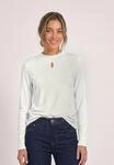 STREET ONE Langarmshirt mit Stehkragen
