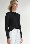 STREET ONE Langarmshirt mit Stehkragen