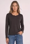 STREET ONE Langarmshirt mit Spitze
