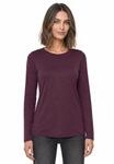 STREET ONE Langarmshirt in Unifarbe