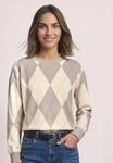 STREET ONE Langarmshirt mit Karomuster