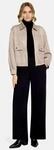 Kurzblazer BETTY BARCLAY "Damen langarm", Damen, Gr. 36, beige (taupe), Samt,