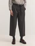bugatti Stoffhose "Modern Fit" Modern Fit Bundfaltenhose Streifen
