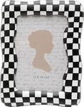 Kare Design Bilderrahmen "Checker Schwarz 13x18cm"