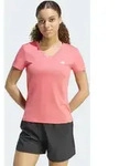 T-Shirt ADIDAS PERFORMANCE "ADIDAS WORKOUT ESSENTIALS MIT V-AUSSCHNITT", Damen, Gr.
