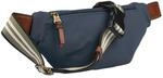 camel active Bauchtasche "Bari" aus hochwertigem matten Nylon mit gestreiftem