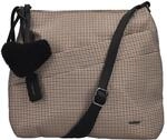 Rieker Umh&auml;ngetasche Schultertasche, Damen Handtasche mit zwei Hauptf&auml;chern