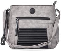 Rieker Schultertasche, Damen-Handtasche, mit praktischen F&auml;chern