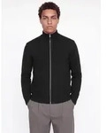 Jack & Jones Strickjacke "JJSOHO OLLIE KNIT HIGH NECK ZIP CAR SN" Materialmix,...