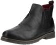 Stiefelette BUGATTI "bugatti Stiefelette Leder", Damen, Gr. 41, schwarz, Leder,