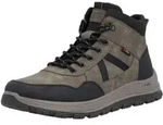 Winterboots RIEKER, Herren, Gr. 41, Warmfutter, braun (braun, schwarz),...
